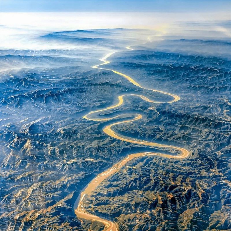 閑暇之余，黃河尋蹤：流過(guò)千年塵煙，歷經(jīng)歲月滄桑  